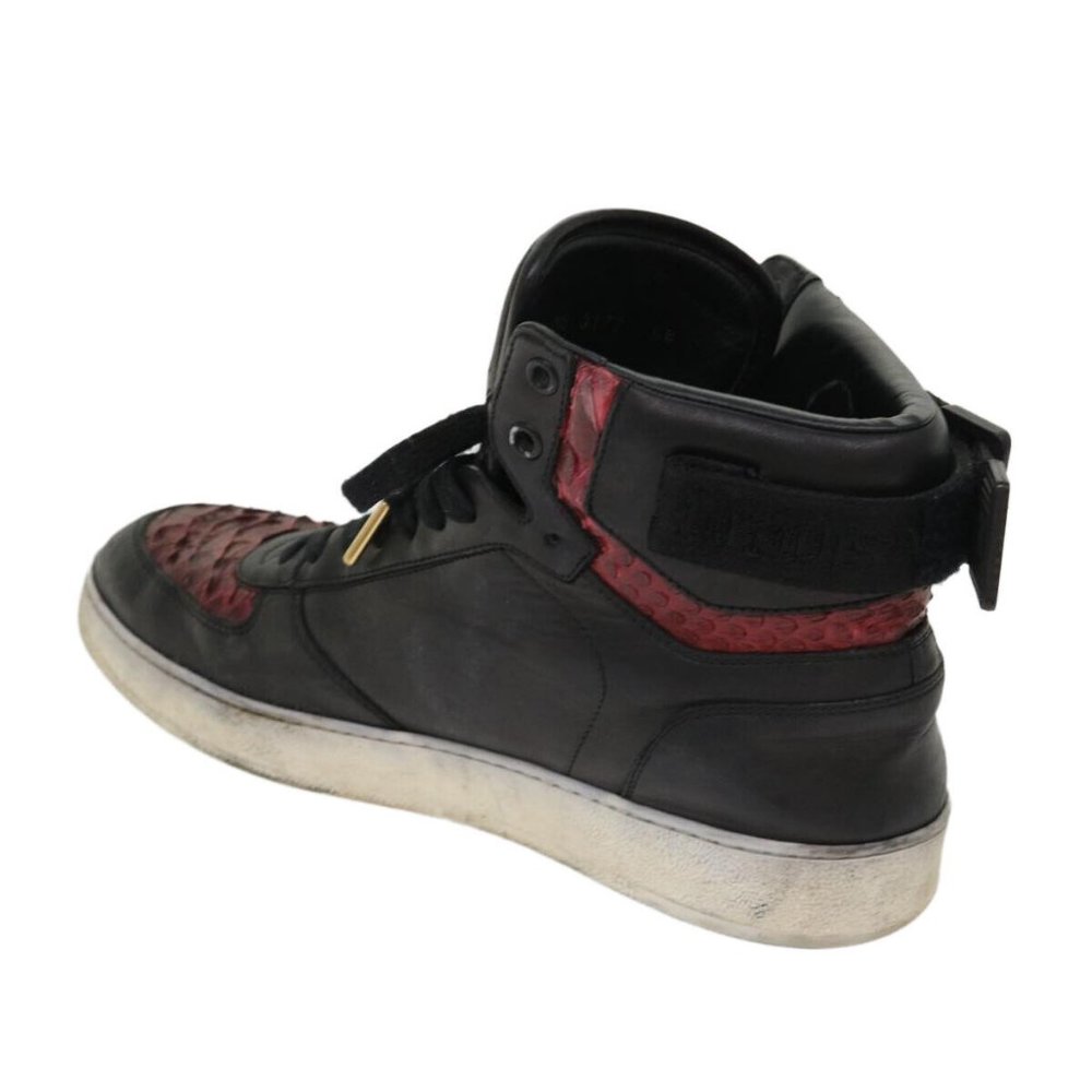 LOUIS VUITTON High Top Sneakers Exotic Leather - Picture 2 of 15